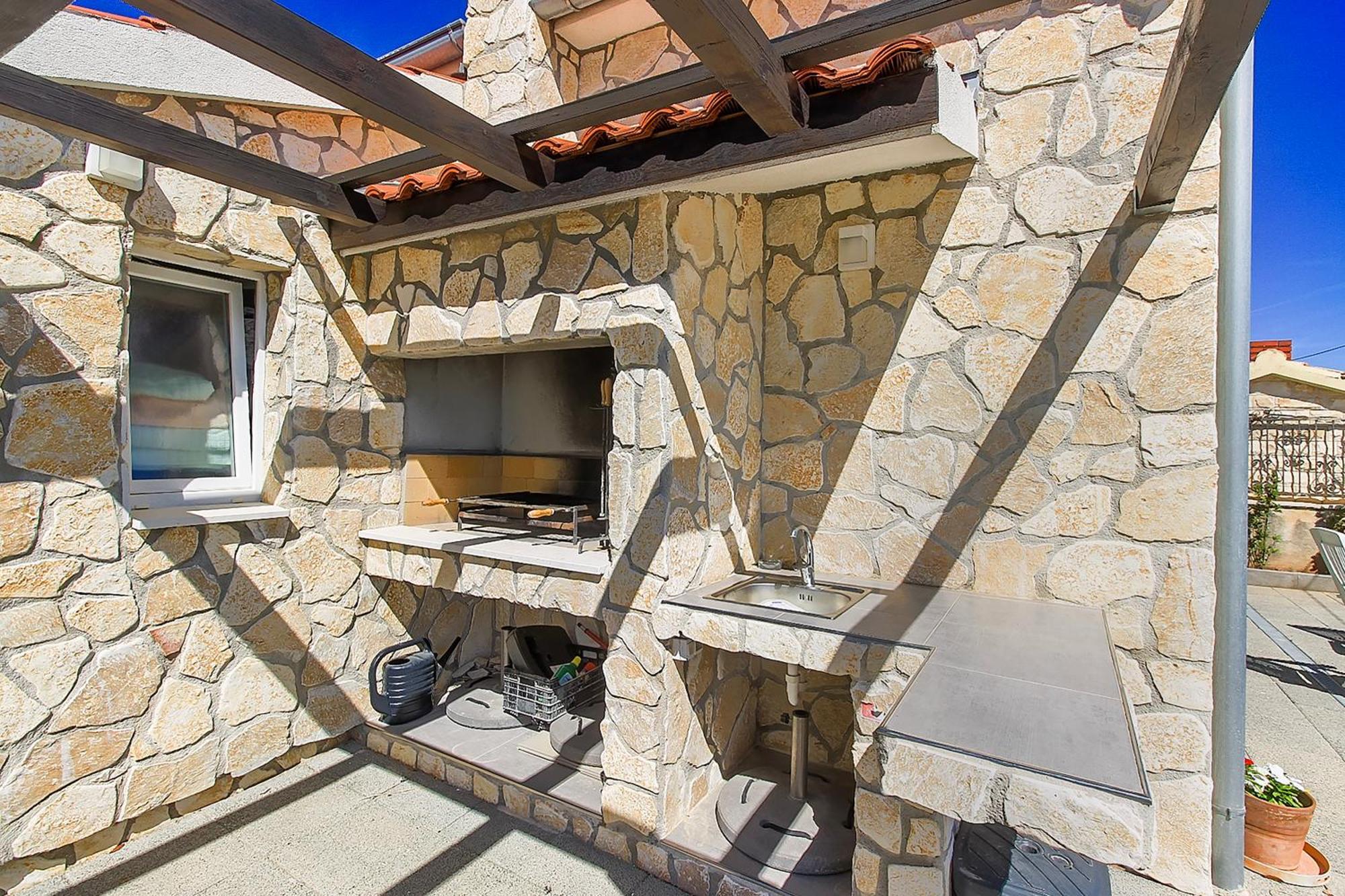 Ferienwohnung Riva Krapanj Exterior foto